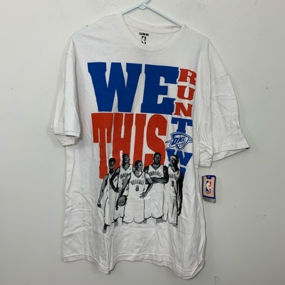 OKC Oklahoma City Thunder NBA 5 T-Shirts Xl/2xl - Picture 6 of 8